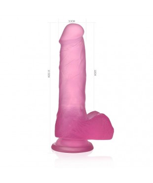 Dildo Jelly Studs 7 Rosa Dildo Jelly Studs 7 Rosa