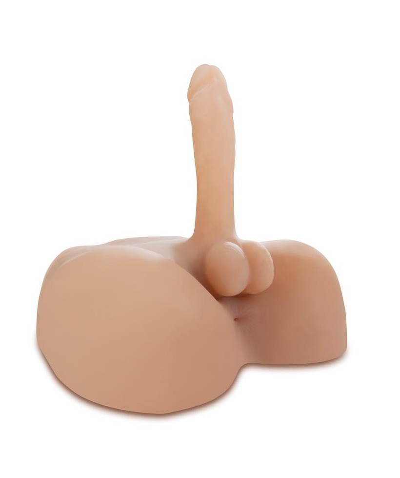 Masturbador Realistico Pene con Testiculos Masturbador Realistico Pene con Testiculos
