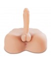 Masturbador Realistico Pene con Testiculos
