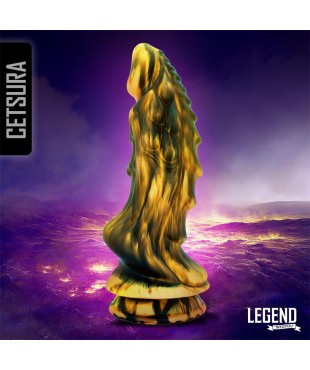Cetsura Dildo Dragon Silicona Líquida 27 cm