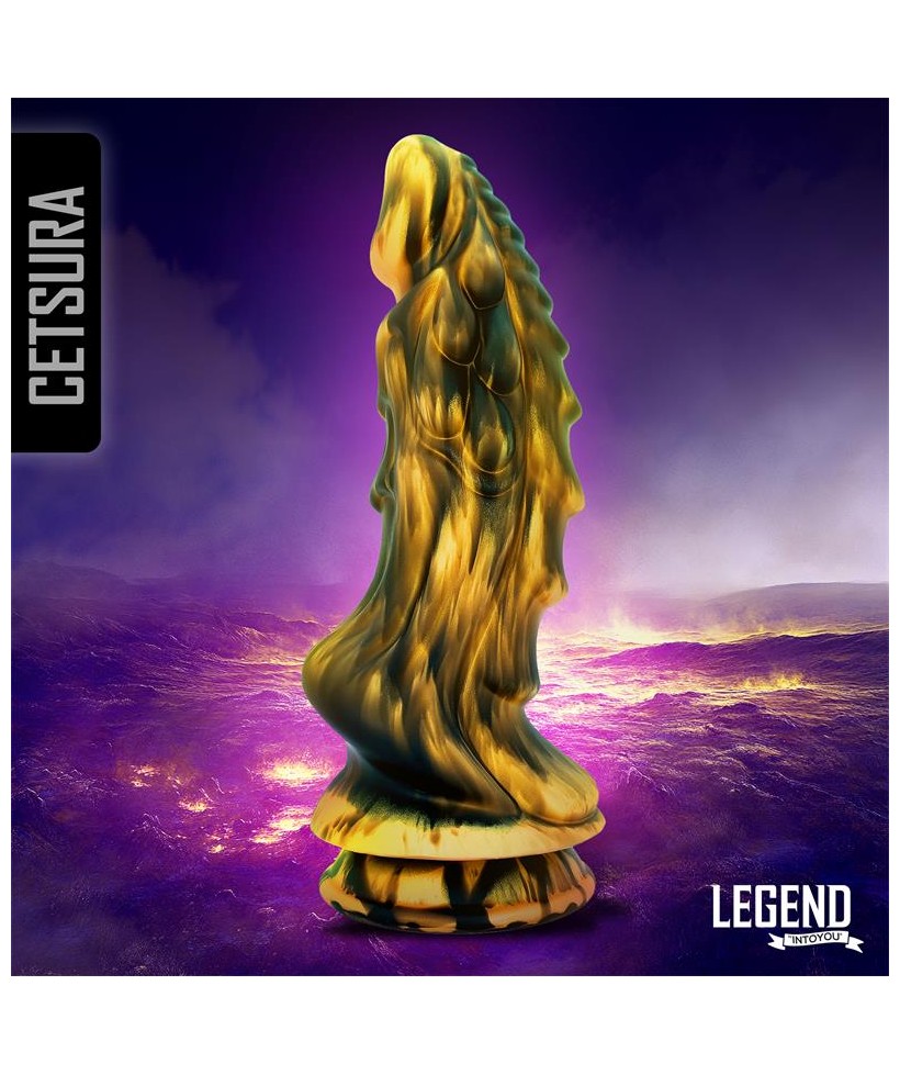 Cetsura Dildo Dragon Silicona Liquida 27 cm