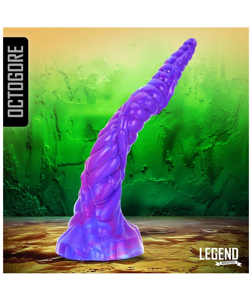 Octogore Dildo Unicornio Silicona Liquida 28 cm
