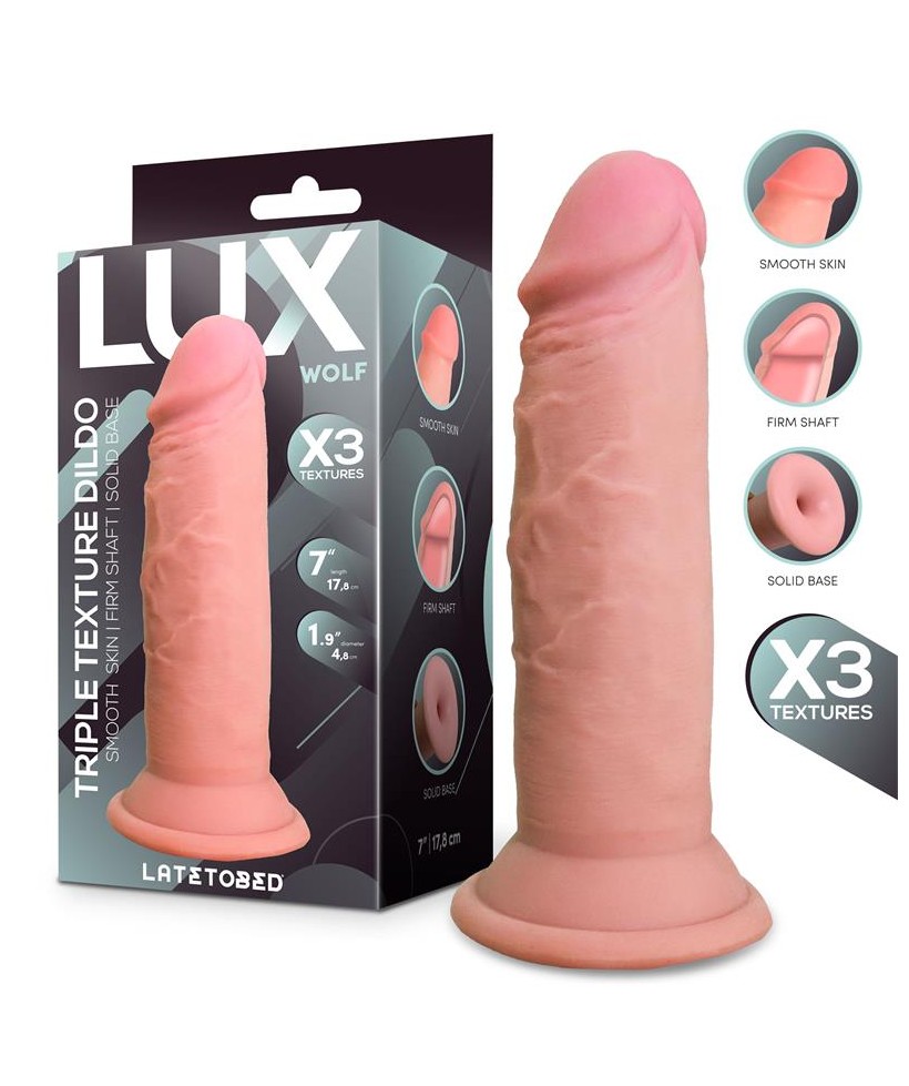 Wolf Dildo Triple Densidad 7 Wolf Dildo Triple Densidad 7