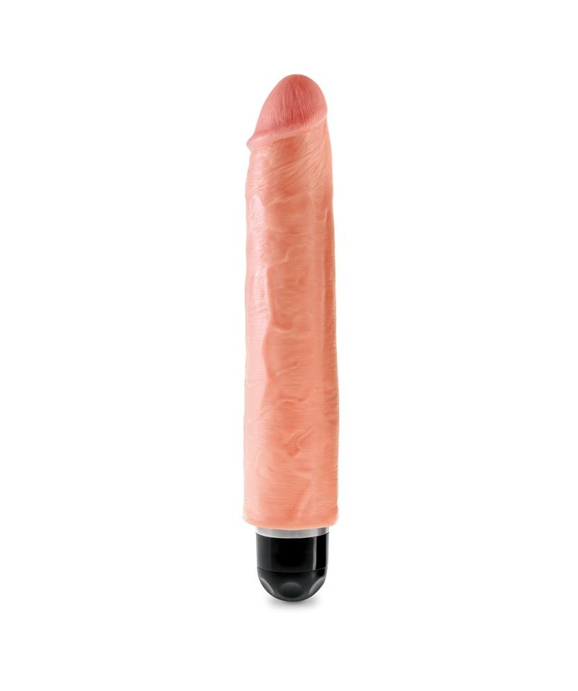 King Cock Vibrador Stiffy de 10 Color Natural King Cock Vibrador Stiffy de 10 Color Natural