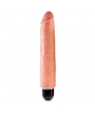 King Cock Vibrador Stiffy de 10 Color Natural King Cock Vibrador Stiffy de 10 Color Natural