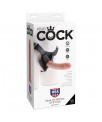 Arnes Ajustable con Dildo 8 Color Natural