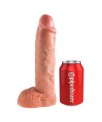 Arnes con Tirantes y Dildo Hueco 10 Color Natural