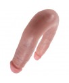 King Cock Pene Doble Penetracion Pequeno 5 Color Natural