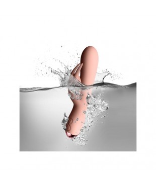 Flutter Rabbit Vibrador con Conejito 2 Motores Rosa