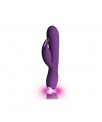 Flutter Rabbit Vibrador con Conejito 2 Motores Purpura