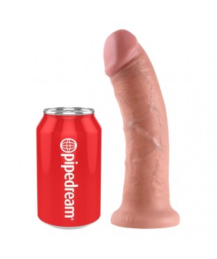 King Cock Pene de 8 Color Natural King Cock Pene de 8 Color Natural