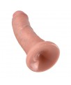 King Cock Pene de 8 Color Natural