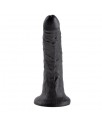 King Cock Pene de 7 Color Negro