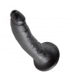 King Cock Pene de 7 Color Negro