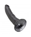 King Cock Pene de 7 Color Negro