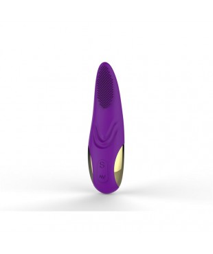 Vibrador Ainol Purpura Silicona Líquida 25 x 3.2 cm