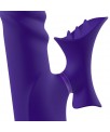 No Fourteen Vibrador Funcion Telescopica Ondulante y Lengua Alta Frecuencia Silicona Liquida USB