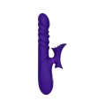 No Fourteen Vibrador Funcion Telescopica Ondulante y Lengua Alta Frecuencia Silicona Liquida USB