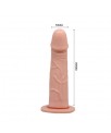 Baile Arnes con Dildo Vibrador Natural 15 cm