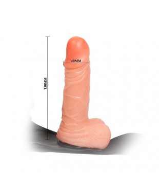 Arnes con Dildo Realista Natural 15 cm