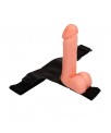 Arnes con Dildo y Testiculos 175 cm