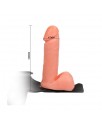 Arnes con Dildo y Testiculos 175 cm