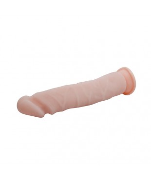 Dildo con Ventosa Color Natural 235 cm Dildo con Ventosa Color Natural 235 cm