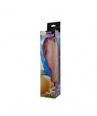 Dildo con Ventosa Color Natural 235 cm Dildo con Ventosa Color Natural 235 cm
