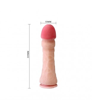 Baile Dildo con Ventosa Color Natural 235 cm Baile Dildo con Ventosa Color Natural 235 cm