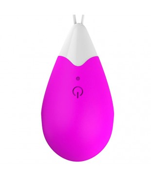 Huevo Vibrador Control Remoto USB Silicona Purpura