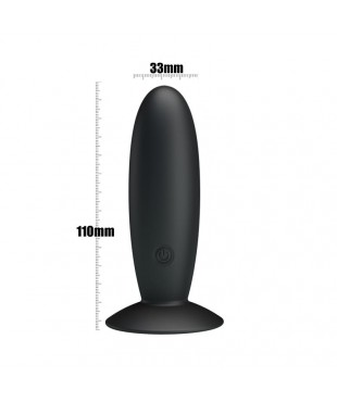 Pretty Love Plug Anal Vibrador Color Negro