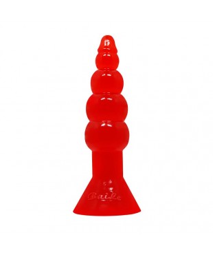 Baile Plug Anal Forma Bulbosa Color Naranja