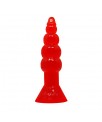 Baile Plug Anal Forma Bulbosa Color Naranja