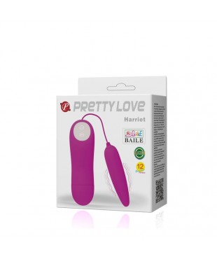 Pretty Love Huevo Vibrador Harriet Color Purpura Pretty Love Huevo Vibrador Harriet Color Purpura