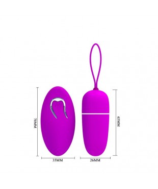 Pretty Love Huevo Vibrador Bradley Color Purpura Pretty Love Huevo Vibrador Bradley Color Purpura
