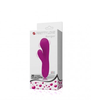 Pretty Love Mini Masajeador Berger Color Purpura