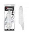 Funda para el Pene con Sujecion para Testiculos Mighty Transparente
