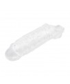 Funda para el Pene con Sujecion para Testiculos Mighty Transparente