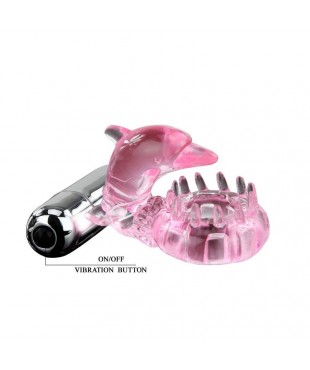 Anillo Vibrador Love Dolphig Ring Rosa Anillo Vibrador Love Dolphig Ring Rosa