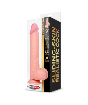 Slidy Dildo Realista Dual Layer Retractil y Orientable 9 Slidy Dildo Realista Dual Layer Retractil y Orientable 9