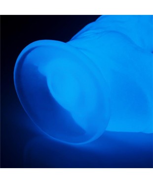 Dildo Lumino 10 Luz Azul Dildo Lumino 10 Luz Azul