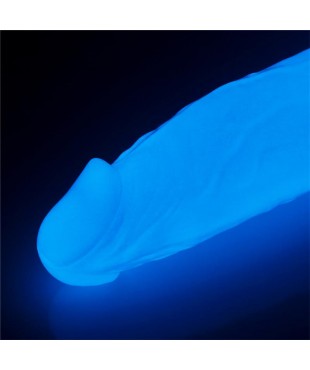 Dildo Lumino 10 Luz Azul Dildo Lumino 10 Luz Azul
