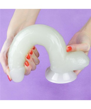 Dildo Lumino 10 Luz Azul Dildo Lumino 10 Luz Azul
