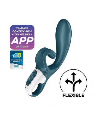 Vibrador Hug Me con APP Satisfyer Connect Grayblue