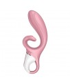 Vibrador Hug Me con APP Satisfyer Connect Rosa