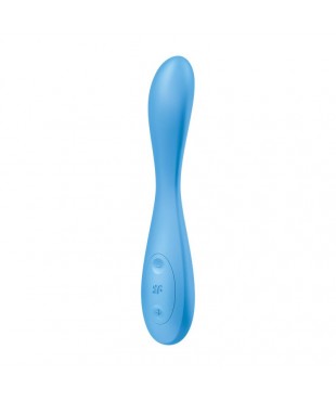 Vibrador G-Spot Flex 4 con APP Satisfyer Connect Azul