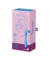 Vibrador G Spot Flex 4 con APP Satisfyer Connect Azul