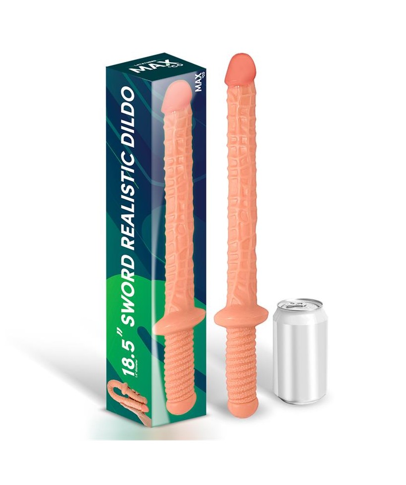 Blade Dildo Realista Forma de Espada 185 Sword Natural