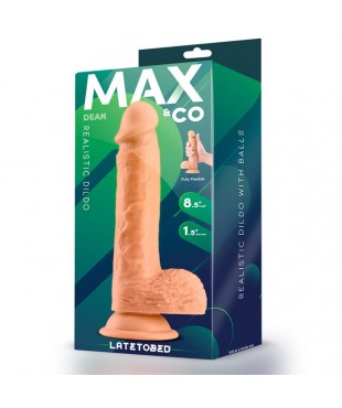 Dean Dildo Realista con Testiculos 85 Natural