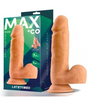 Dimi Dildo Realista con Testículos 7.9 Natural